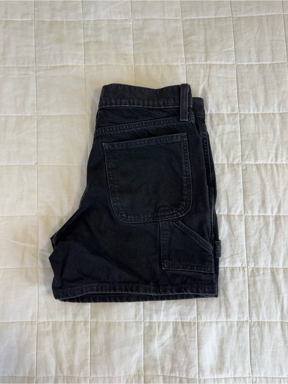 Sun•deh (Aritzia) - Black Jean Shorts